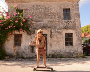 Inspirerande skater-girl
